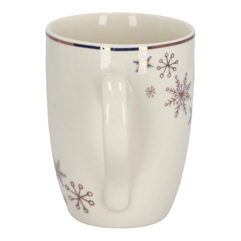 Kubek Śnieżynki porcelanowy 320 ml