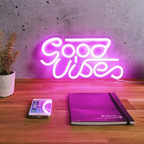 Lampa Good Vibes Neon LED