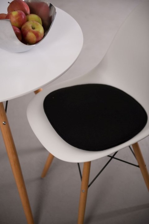 Poduszka na krzesło Side Chair czarna