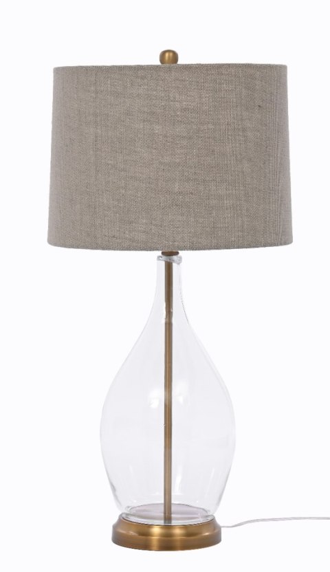 LAMPA STOŁOWA ASTI Z ABAŻUREM 35X35X76 CM