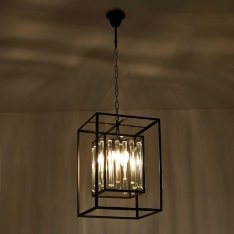 LAMPA WISZĄCA RACTANGLE 38X38X53 CM