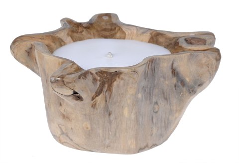 ŚWIECA TEAK ROOT HIGH 35X35X15CM