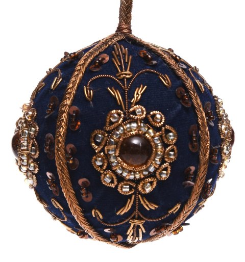 ORNAMENT HAFTOWANA BOMBKA 7,5 CM