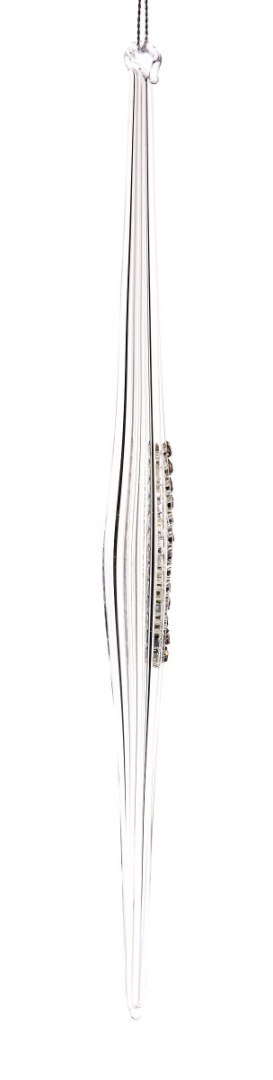 OZDOBA SOPEL CRYSTAL 25 CM