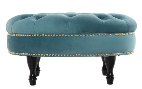 PUFA BAROLLO 70X36CM VELVET TURQUOISE