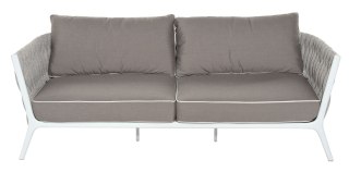 SOFA 2-OSOBOWA KAMPALA WHITE 190X82X65CM