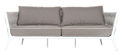 SOFA 2-OSOBOWA KAMPALA WHITE 190X82X65CM